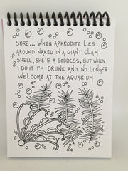 Load image into Gallery viewer, Erinlea Light - Zentangle colouring book "Wino Wisdom" - Erinlea Light - Zentangle - McMillan Arts Centre & MAC Box Office