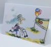 Carla Flegel - Birthday Card - "90 Happy Birthday"