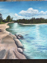 Load image into Gallery viewer, MAC School - Art Bites - Intro to Soft Pastels : Pacific Shores Beach - Jolene Aarbo -Feb 22,2026 1pm-3pm -  - Class - McMillan Arts Centre &amp; MAC Box Office
