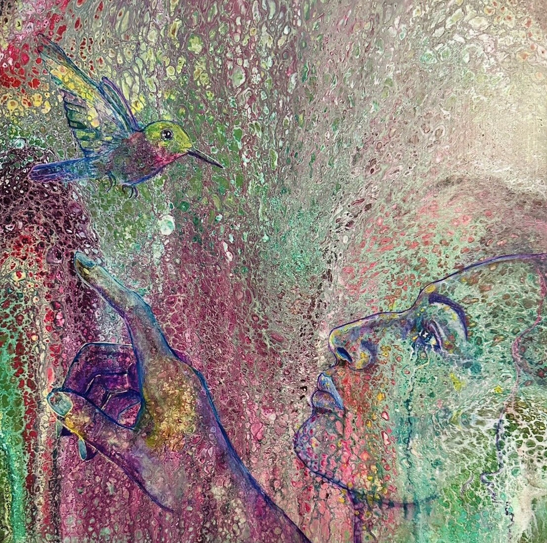 MAC School - Art Bites - Fascinating Fluid Art with Barbara Townsend April 26 2026 -1Pm -  - Class - McMillan Arts Centre & MAC Box Office