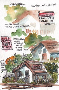 MAC School - Art Bites - Quick Draw Watercolours - 10AM Sun Nov 12, 2023 by McMillan Arts Centre - McMillan Arts Centre - Vancouver Island Art Gallery