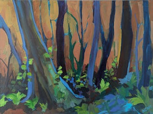 MAC  School - Art Bites - Follow the Forest Trail-Acrylics - Nov 24. 2024 - 10 AM - McMillan Arts Centre - Class - McMillan Arts Centre & MAC Box Office