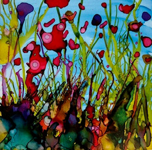 MAC School - Art Bites - Alcohol Ink with Mary Unger - Mar 2, 2025 - 1 PM -  - Class - McMillan Arts Centre & MAC Box Office