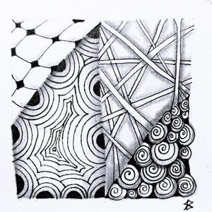 MAC School - Art Bites - Discover Zentangle  - Rita Blom - Mar 23, 2025 - 10 AM -  - Class - McMillan Arts Centre & MAC Box Office