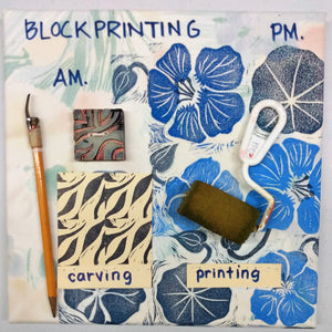 MAC School-Art Bites-Block Printing on Fabric-10AM Sun Oct 1, 2023 by McMillan Arts Centre - McMillan Arts Centre - Vancouver Island Art Gallery