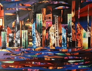 MAC School - Art Bites - City by NIght Collage with Adina Barugolo - Mar 2, 2025 - 10 AM -  - Class - McMillan Arts Centre & MAC Box Office