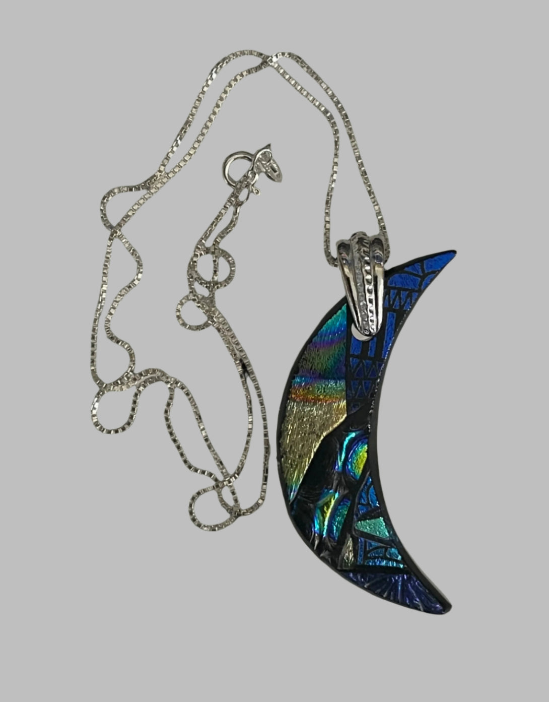 Robert Tutty - Pendant - Crescent Moon - 18