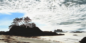 Dramatic Skies, by Sheryl Sawchuk by Sheryl Sawchuk - McMillan Arts Centre - Vancouver Island Art Gallery