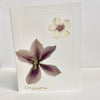 Ehnyawpaw - Card - Purple & white flower