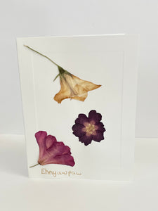 Ehnyawpaw - Card - 3 Flowers