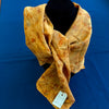 Margie Davidson - Scarf - Silk Square -  Ecodyed with coreopsis & marigold