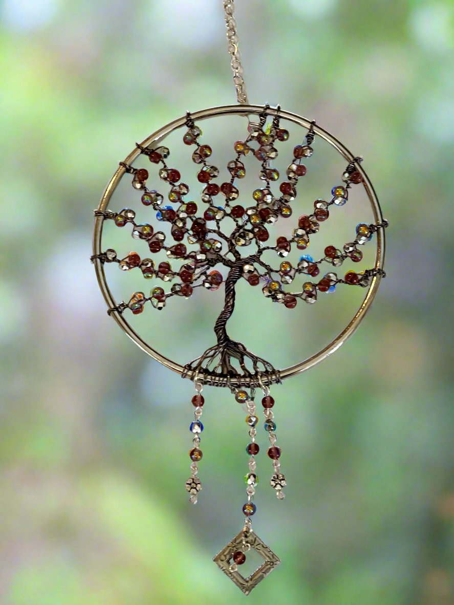 Dee Amendt - Suncatcher - Tree of Life - 4