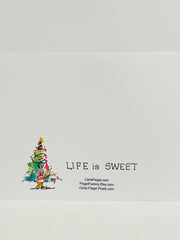 Load image into Gallery viewer, Carla Flegel - Christmas Card - Oh Christmas Bee -  - Christmas Card - McMillan Arts Centre &amp; MAC Box Office