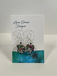 Lynn Orriss - Earrings -  Multi coloured cubes -  - Jewellery - McMillan Arts Centre & MAC Box Office