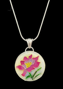 Gina Shear - Pendant -  Japanese Peony