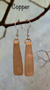 Elaine Bohm - Earrings - Copper  - Surgical Steel Ear Wire