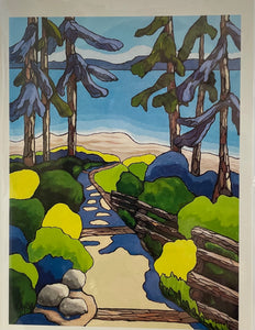 Joanne Ayley - Card - "To the Beach" -  - Card - McMillan Arts Centre & MAC Box Office