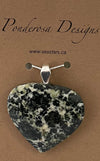 Elaine Bohm - Pendant - Heart - Jasper - 18" chain included