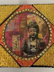 Load image into Gallery viewer, Bernice Pollock - Wood - Embellished box - 4.5&quot; x 4.5&quot; -  - Wood Art - McMillan Arts Centre &amp; MAC Box Office
