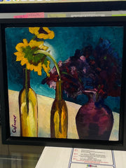 Load image into Gallery viewer, Carla Weaver - Oil Painting - &quot;Community&quot; 10&quot; x 10&quot; -  - Painting - McMillan Arts Centre &amp; MAC Box Office
