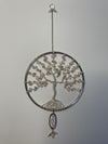 Dee Amendt - Suncatcher - Tree of Life  - 4" diameter, 9" hanging length
