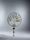 Dee Amendt - Suncatcher - Tree of Life  - 4" diameter, 9" hanging length