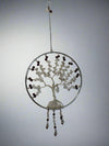 Dee Amendt - Suncatcher - Tree of Life  - 4" diameter, 9" hanging length