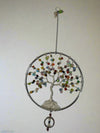 Dee Amendt - Suncatcher - Tree of Life  - 4" diameter, 9" hanging length