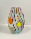 Cinderella Glass - Abstract Vase - 6.75" tall