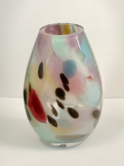 Load image into Gallery viewer, Cinderella Glass - Abstract Vase - 6.75&quot; tall -  - Glass Art - McMillan Arts Centre &amp; MAC Box Office
