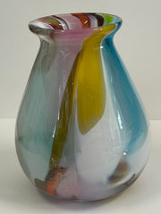 Load image into Gallery viewer, Cinderella Glass - Abstract Vase -4.5&quot; tall -  - Glass Art - McMillan Arts Centre &amp; MAC Box Office
