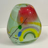 Cinderella Glass - Rainbow Vase - 5" tall
