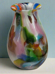 Load image into Gallery viewer, Cinderella Glass - Rainbow Vase - 6.5&quot; tall -  - Glass Art - McMillan Arts Centre &amp; MAC Box Office
