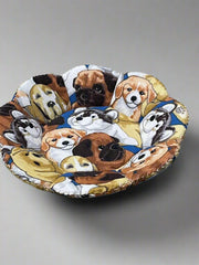 Load image into Gallery viewer, Monika Easy (Habart) - Textile - Fluted dish - Small -  - Textile - McMillan Arts Centre &amp; MAC Box Office
