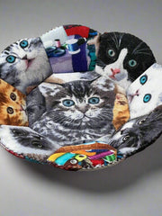 Load image into Gallery viewer, Monika Easy (Habart) - Textile - Fluted dish - Small -  - Textile - McMillan Arts Centre &amp; MAC Box Office
