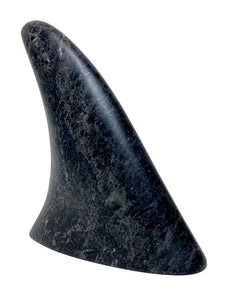 Ian Howie - Carving - Medium Dorsal Fin - Carmanah Black Marble, Franklin River Valley
