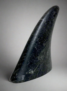 Ian Howie - Carving - Small Dorsal Fin - Carmanah Black Marble, Franklin River Valley