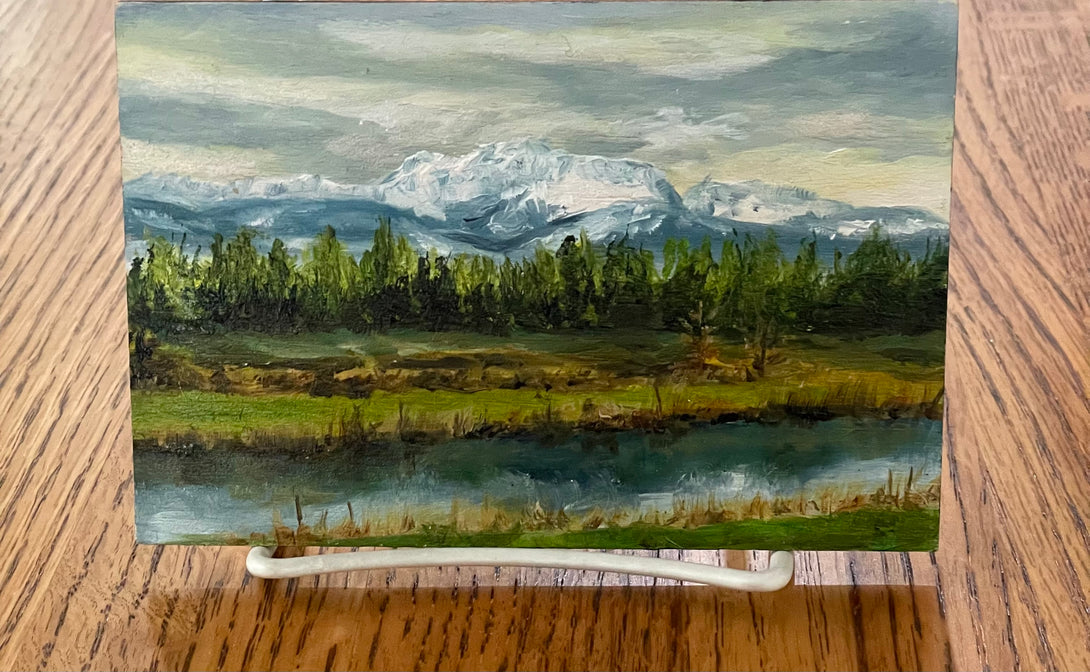 Margery Blom - Oil Painting - Mount Arrowsmith - 6