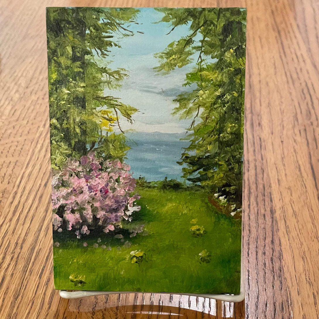 Margery Blom - Oil Painting - Milner Gardens  - 4