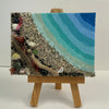 Jan Myers - Mixed Media - Beach scene 4" x 3"