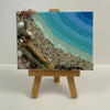 Jan Myers - Mixed Media - Beach scene 4" x 3"
