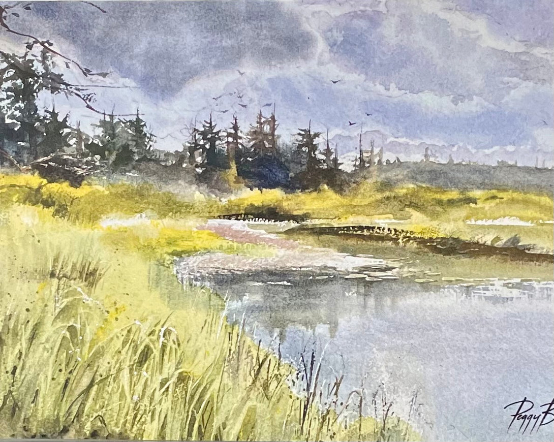 Peggy Burkosky - Card - Englishman River Falls Provincial Park