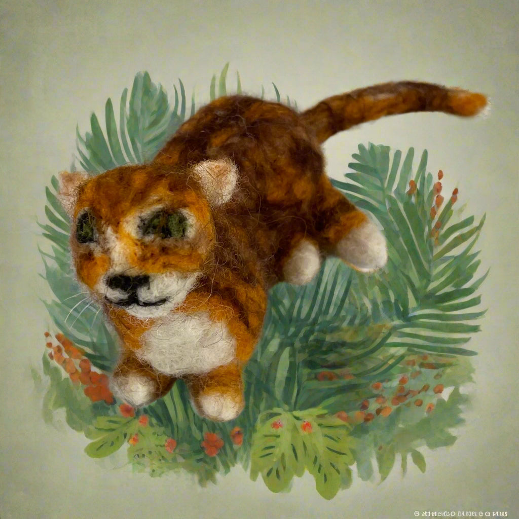 Kate Beauregard - Felted Tiger