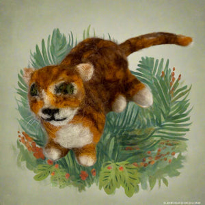 Kate Beauregard - Felted Tiger