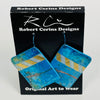 Robert Cerins - Earrings - Blue