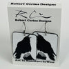 Robert Cerins - Earrings - black crow