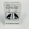 Robert Cerins - Earrings - black crow