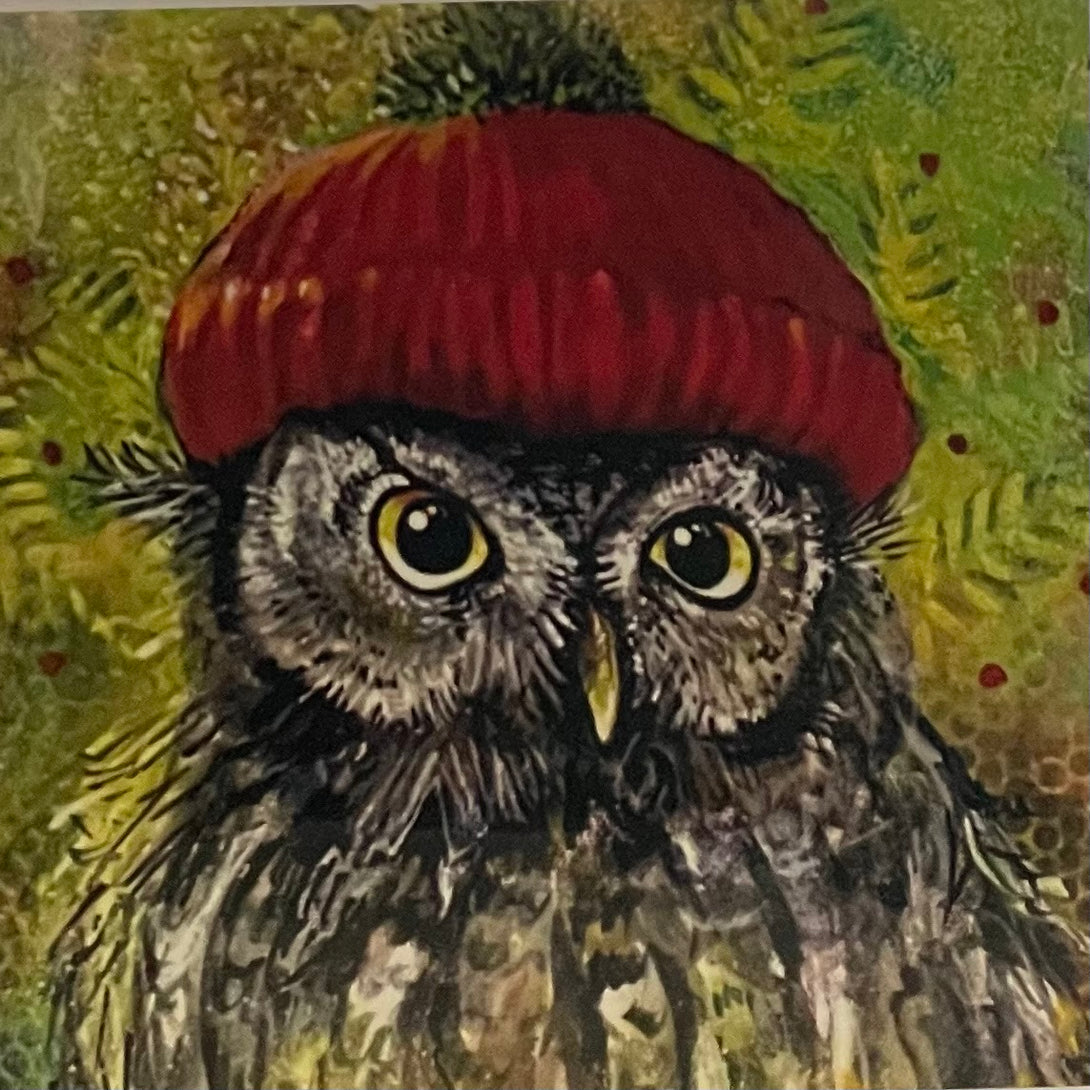 Jennifer McIntyre - Card - Forest Owl