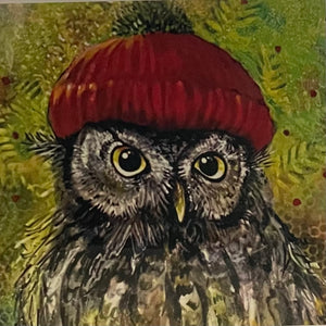 Jennifer McIntyre - Card - Forest Owl