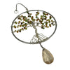 Dee Amendt - Suncatcher - Tree of Life  - 4" diameter, 9.5" hanging length